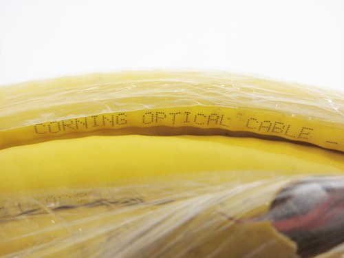 CORNING 12 STRAND SINGLEMODE FIBER INDOOR ARMORED PLENUM SME OFCP OFNP 294FT - Afbeelding 3 van 6
