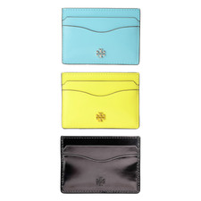 TORY BURCH Women's Emerson Patent Leather Slim Card Case
