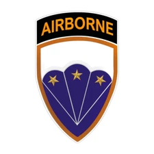 6th Airborne Division Bumper Sticker Military Vinyl Soldier Decal 5"
