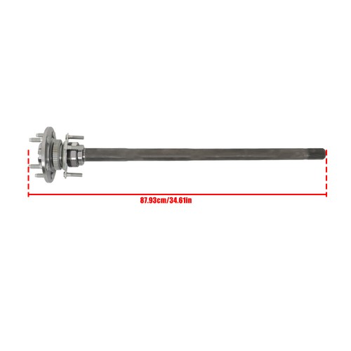 Eje trasero derecho para Jeep Wrangler DANA 44 2007/2008-2012/2013 68003558AA - Imagen 2 de 9