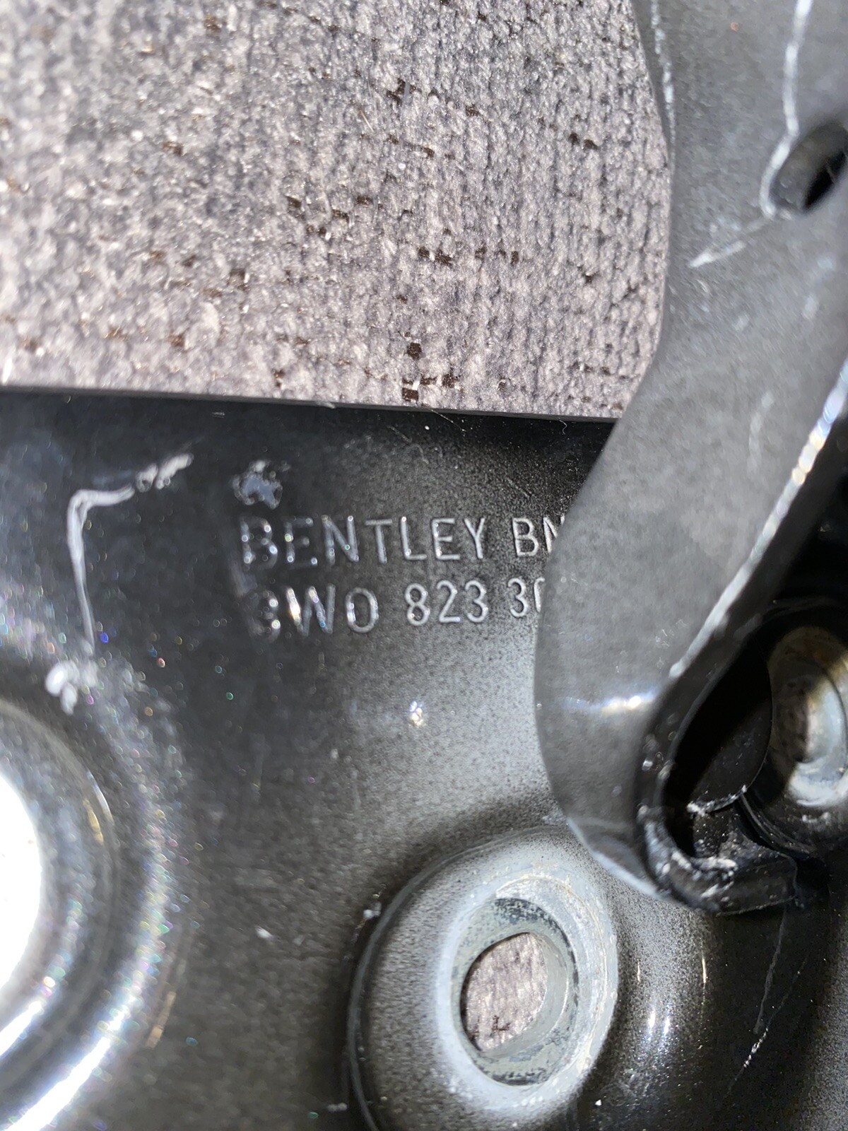 Bentley Continental GT Left Driver Engine Hood Hinge 2004-2014 3W0823301