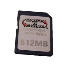 Switch N Carry 512MB SD Memory Card for Nintendo Wii