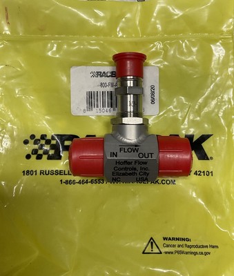 Racepak 800-FM-AN10-SS STAINLESS FLOW METER