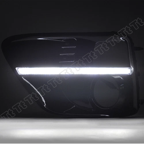Luz de señal de giro LED secuencial para Subaru WRX STI 2015-17 DRL biseles de luz antiniebla - Imagen 4 de 12