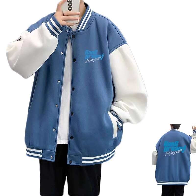 BanG Dream! It's MyGO!!!!! Takamatsu Tomori Baseball Jacket Coat