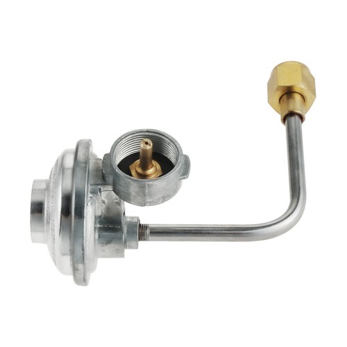 Brass 1LB Propane Regulator with 3/8" Female Adapter for Grill Stove Fire Pit - Picture 4 of 14