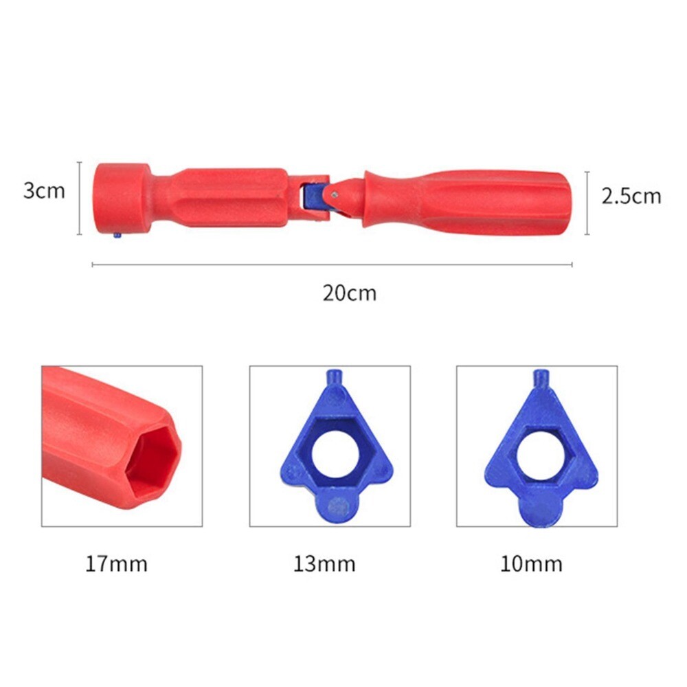 Toilet Seat Wrench Tool Toilet Bowl Accessory Maintenance Tool Fixed