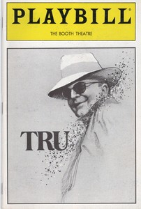 TRU February 1990 Playbill with ticket stub: Robert Morse