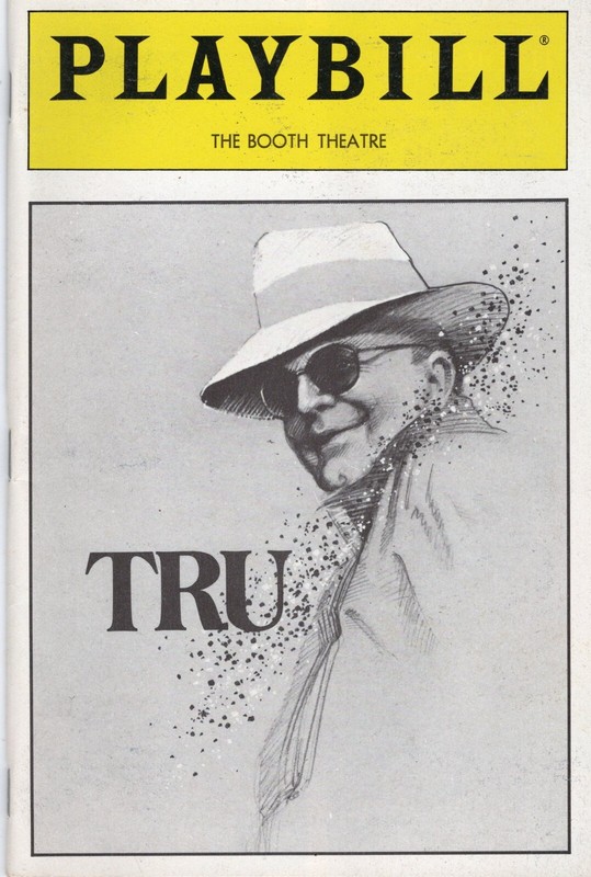 TRU February 1990 Playbill with ticket stub: Robert Morse