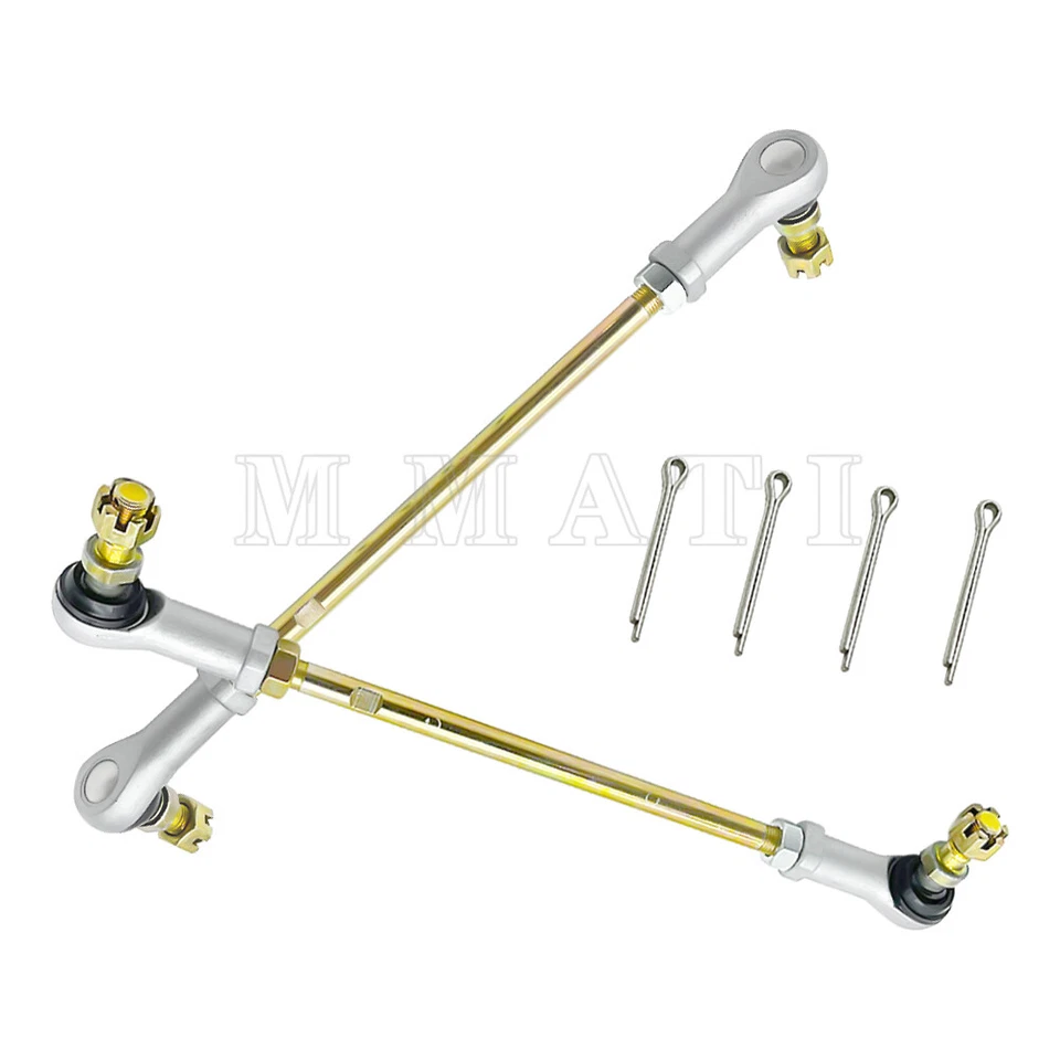 2 conjuntos de hastes de amarração com porca esquerda e direita para Honda TRX300FW Fourtrax 300 4X4 1988-2000 - Imagem 3 de 4