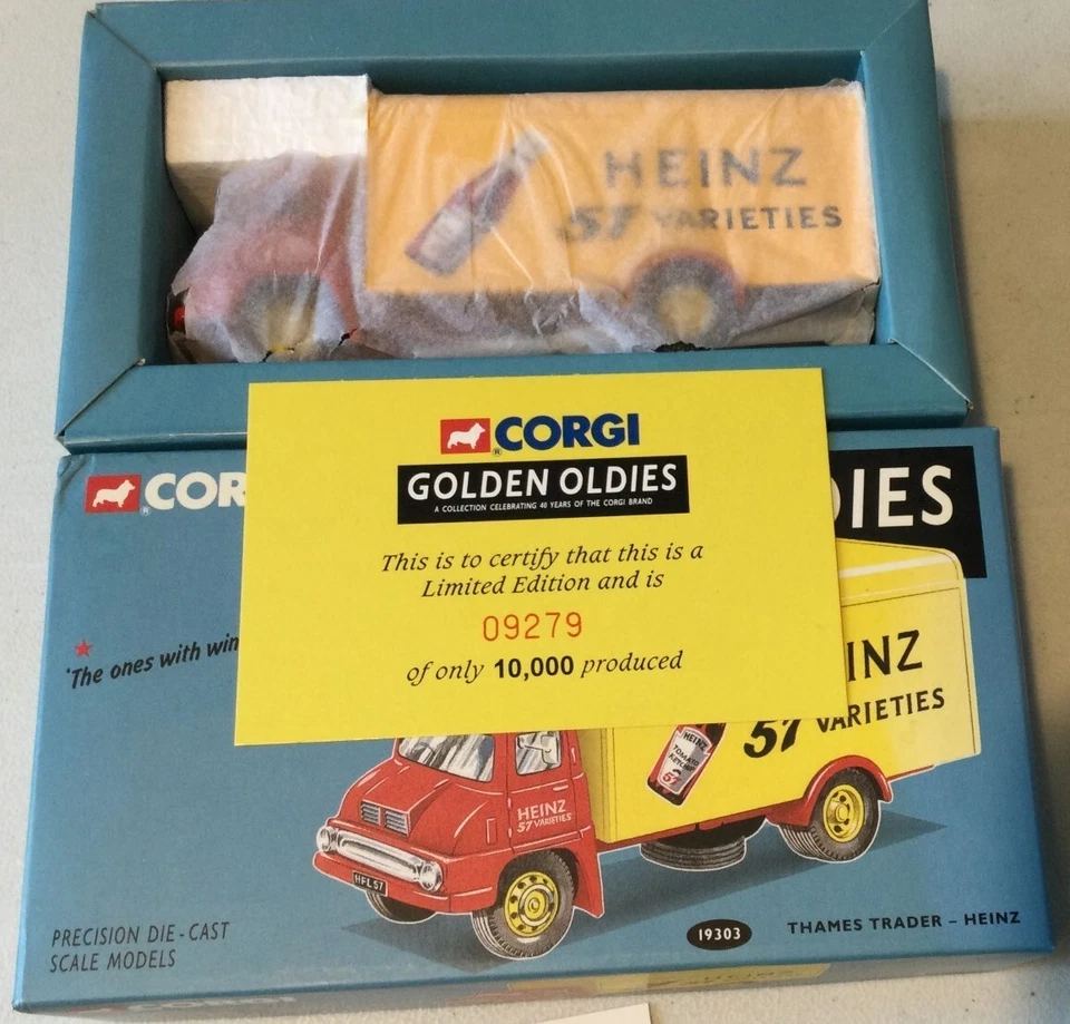 FORD THAMES TRADER HEINZ CORGI GOLDEN OLDIES 19303 57 VARIEDADES CON CAJA Foto 2 de 4