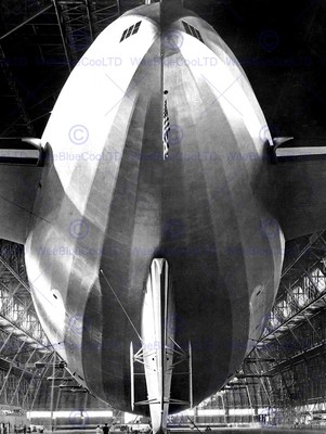 PHOTOGRAPH AIR SHIP 1931 USS AKRON NEW FINE ART PRINT POSTER CC3798