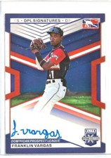 2023 Panini Elite Extra Edition Auto DPL Signatures Franklin Vargas