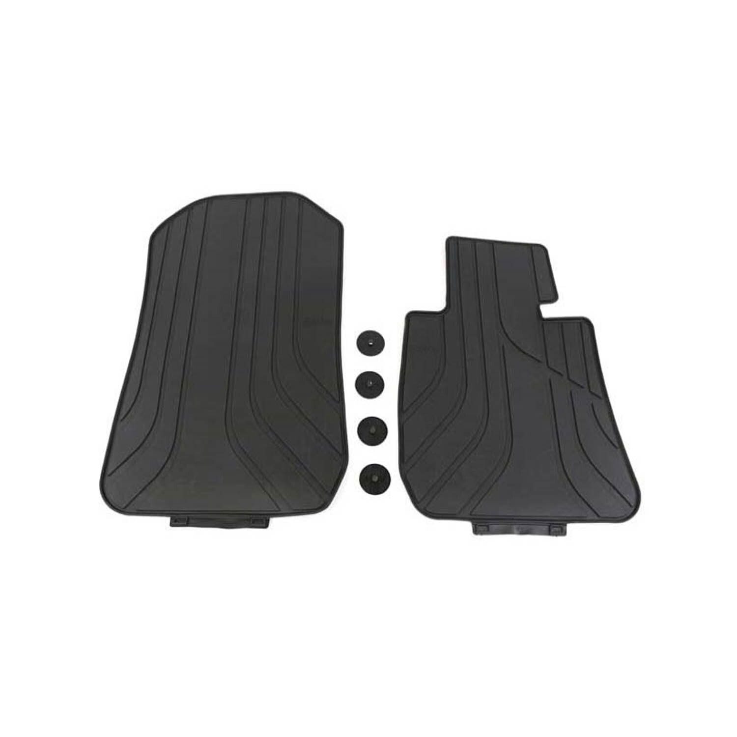 Genuine Front All Weather Floor Mats Set Black for BMW E90 E92 E93 3Series eBay