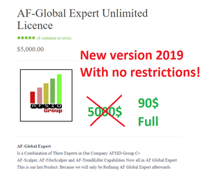 Details About Advisor Forex Af Global Expert 2 Update 2019 Mt4 Bonus Gift - 