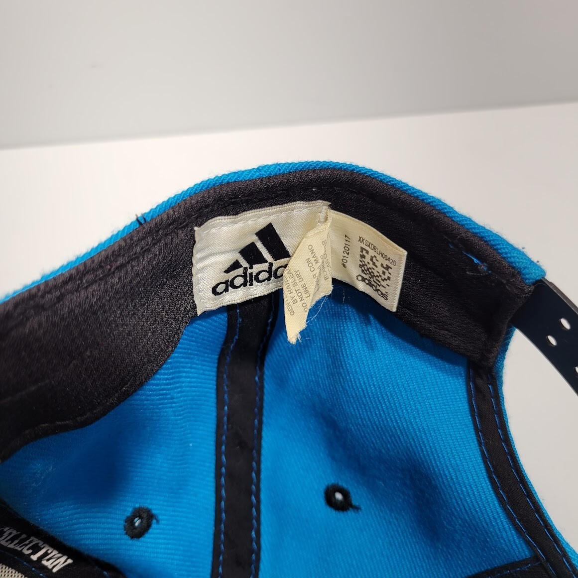 Adidas Blue Hat Cap Adjustable Snap Back Spell Ou… - image 7