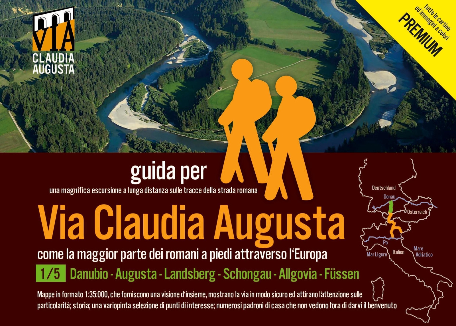 Thumbnail - Trekking Via Claudia Augusta 1/5 Bavaria Premium Christoph Tschaikner