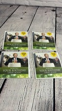 Bundle of 4 Talking Trump Birthday Card -