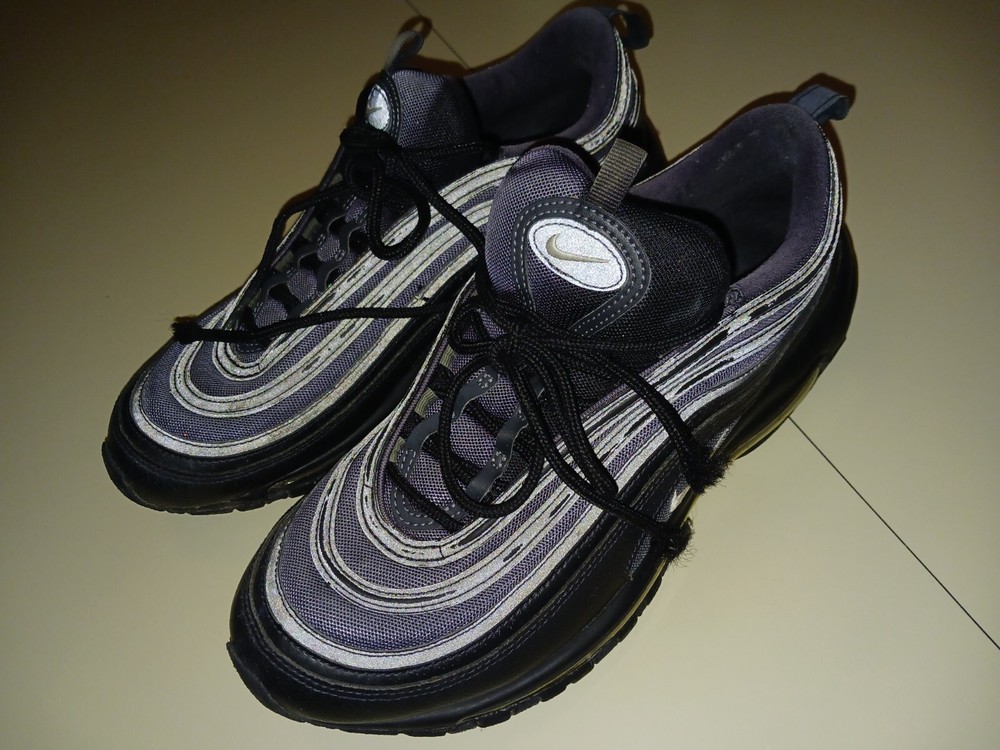 Nike Air Max 97 Black White Anthracite in Size 10.5