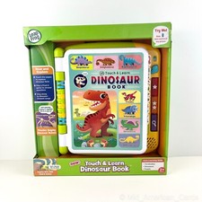 LeapFrog Touch and Learn Dinosaur Book Vocabulary Interactive Toy NEW