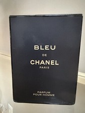 CHANEL Bleu de Chanel Paris Parfum Pour Homme 95 Full Bottle  Box 3.4OZ 100ML