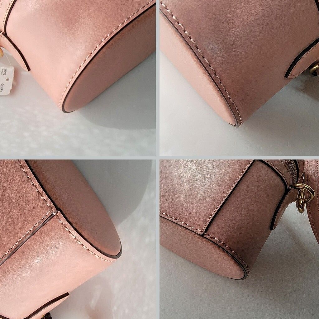 COACH Selena Gomez Collaboration Pink 39293 Vanity Bag Hand COACH Selena Gomez Collaboration Pink 39293 Vanity Bag Hand