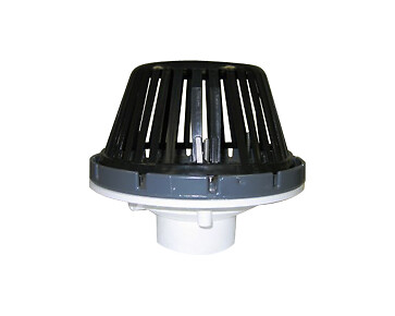 Marathon ULRD Roof Drain - 2'' Wide with 10'' Strainer No Overflow Ring