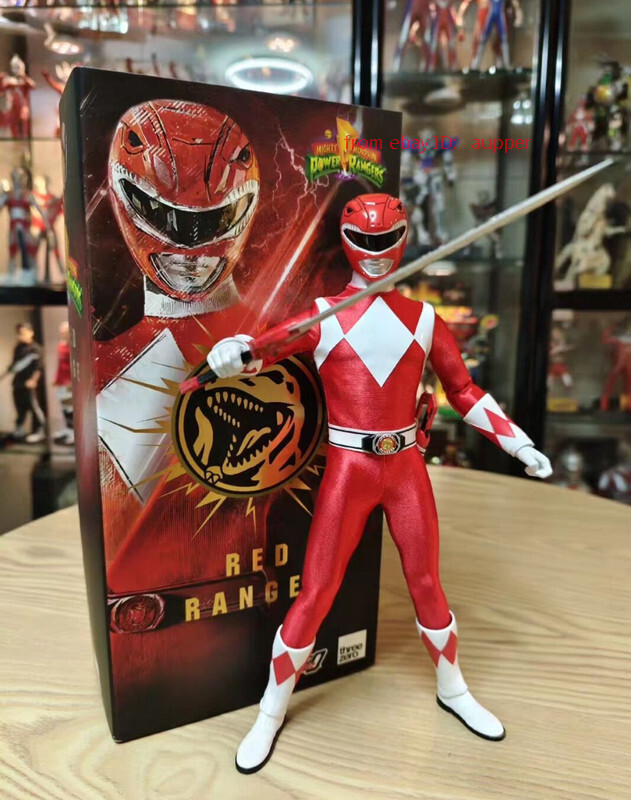 Threezero 3a Power Rangers Figzero Series Red Ranger 1/6