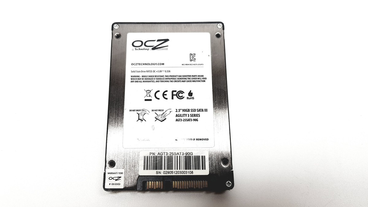Ocz Technology 90GB SATA III Solid State Drive AGT3-25SAT3
