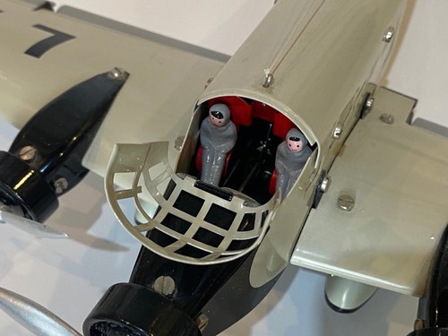Märklin Junkers JU 52 Flugzeug Blech Spielzeug Tin Toy Militär Fallschirmjäger - Bild 7 von 7