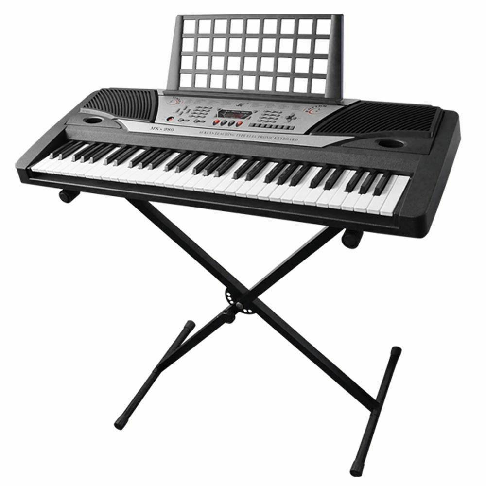 鍵盤楽器 Organ piano with stand ZENSTYLE Compact 61 Key Electronic Keyboard with Stand