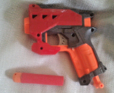 Nerf N-Strike Mega Bullet Big Shock Blaster Soft Dart Toy Gun Big Dart