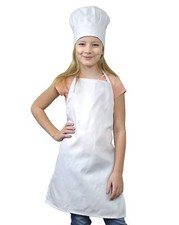 Hen Club Chef Hat And Apron Set For Kids Real Cooking And Baking Wear Kit For Yo