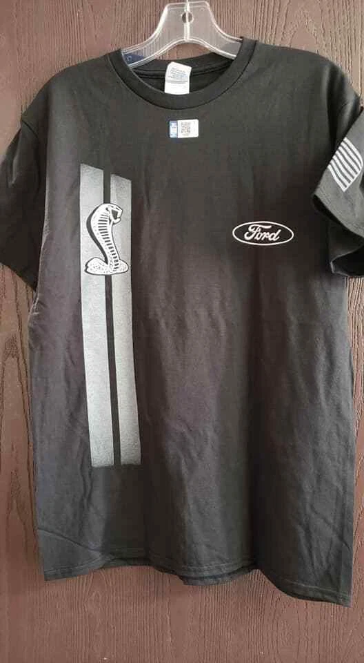 Shelby & SVT Cobra Snake T-Shirt * Cool American Pride Mustang * Free USA Ship!! - Image 4 of 4