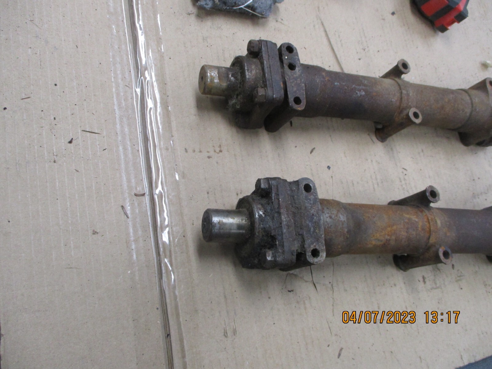 V12 Rolls Royce Phantom PIII Front Control Arm Cross Shafts (2)