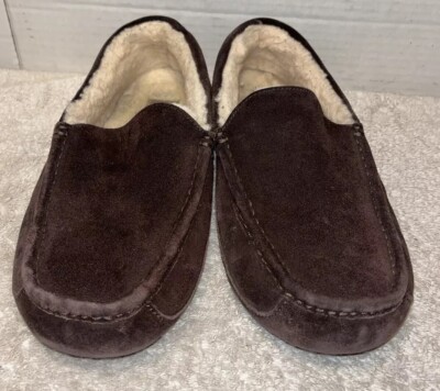 Men UGG Ascot Suede Slipper 1101110 Espresso 100% Authentic  display picture 2