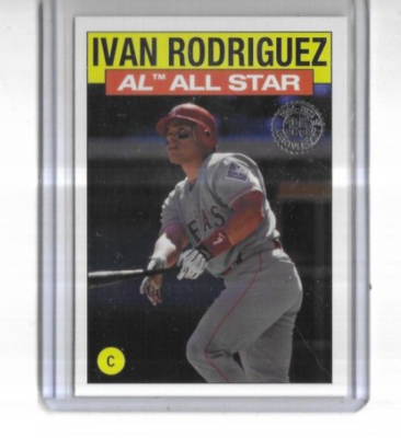 2021 Topps 35th Anniversary #86AS-40 Ivan Rodriguez Texas Rangers