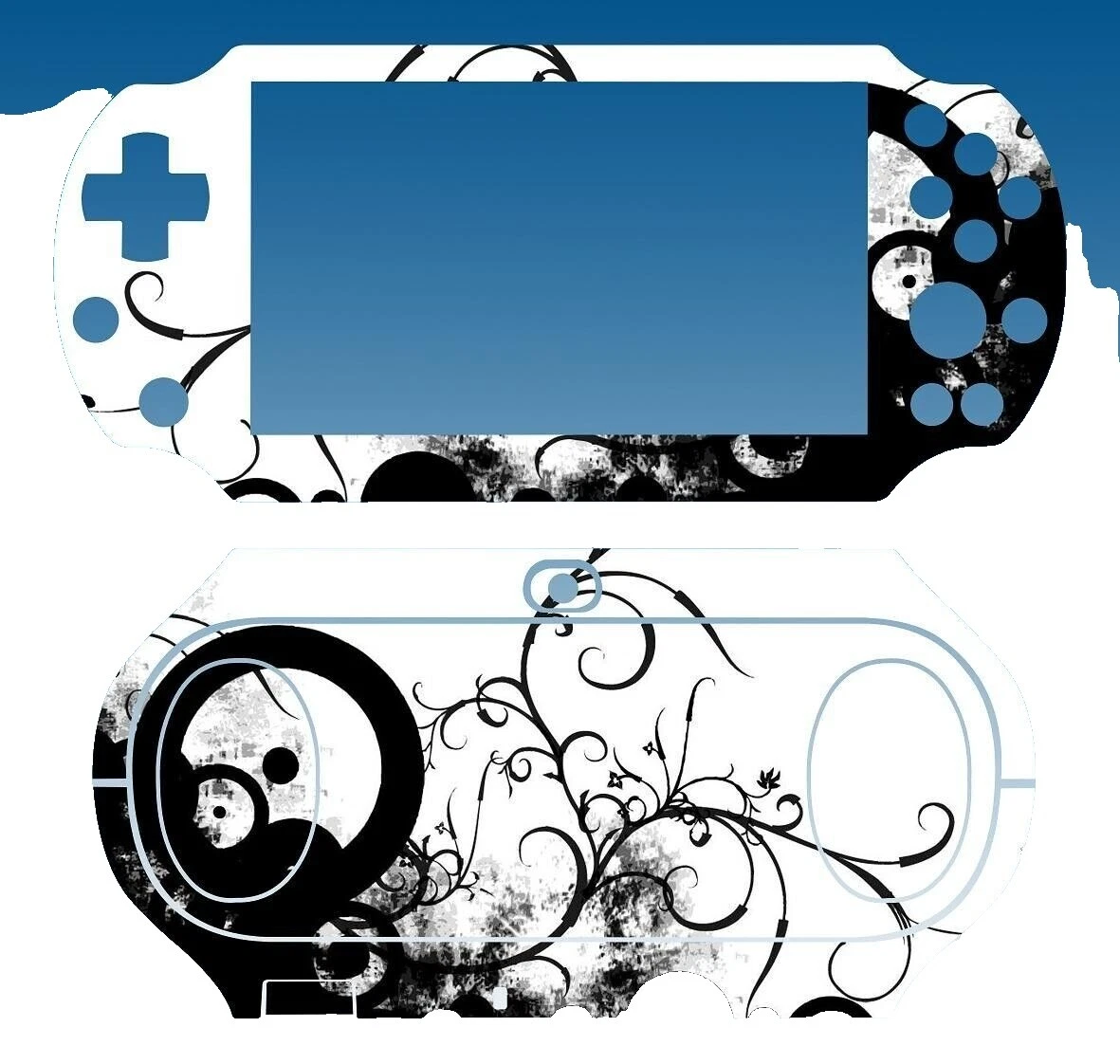 Pegatinas negras para videojuegos