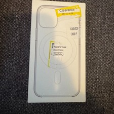 Genuine OEM Apple Clear Case with MagSafe for iPhone 12 mini - New