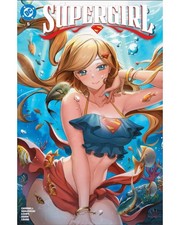 SUPERGIRL 5 RACHTA LIN TRADE FOIL VARIANT NM DC Swimsuit