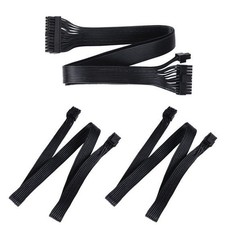 Silverstone PP05-PP05-MBEPS Ultra Flexible Flat Cable Set Black