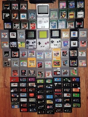Nintendo Gameboy and Gameboy Advance Games.