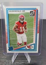 2025 Donruss Rated Rookie Jalen Royals #321 RC