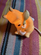 Vintage Disney Classic Pooh Winnie The Pooh Piglet Nursery Night Light Lamp