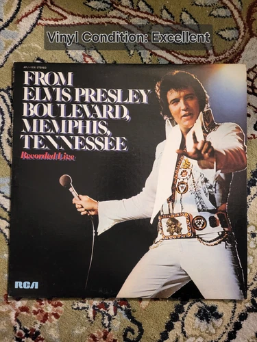 From Elvis Presley Boulevard, Memphis, Tennessee Vinyl LP RCA APL1-1506 EXC/VG++