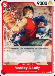 Monkey D. Luffy OP04-014 Kingdoms of Intrigue Uncommon