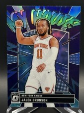 2025 Donruss Optic Jalen Brunson My House Purple Holo #12 NY Knicks