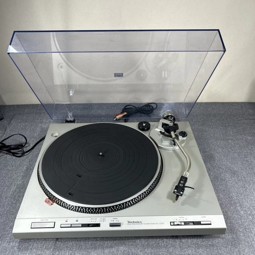 Technics SL-D303 Vintage Direct Drive Turntable System Ortofon LM10 Stylus nice