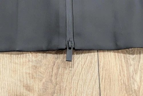 $1695 Mens FEAR OF GOD Rubberized High-Neck Jacket Black Medium image 2