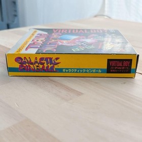 Nintendo Virtual Boy GALACTIC PINBALL VUE-P-VGPJ(JPN) with Box & Manual Working